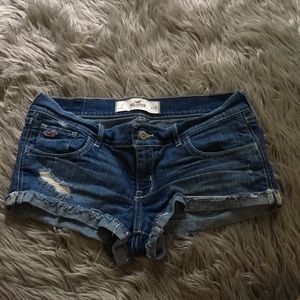 Hollister jean shorts